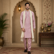 KURTA PAJAMA WITH STOLE